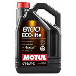 BMW Jaguar Engine Oil (5W30) (5 Liter) (ECO-LITE 8100) - Motul 108214